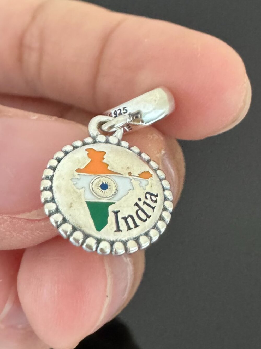 Pandora  India Map  Exclusive Charm